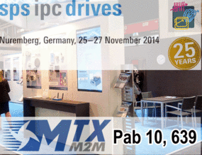 MTXM2M exhibirá en SPS IPC Drives Nuremberg Nov-25-27